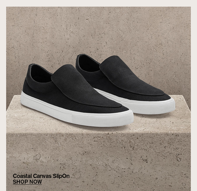 MEN'S COASTAL CANVAS SLIP ON