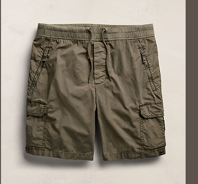 MEN'S PARACHUTE POPLIN CARGO PANT