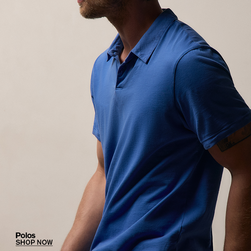MEN'S POLOS