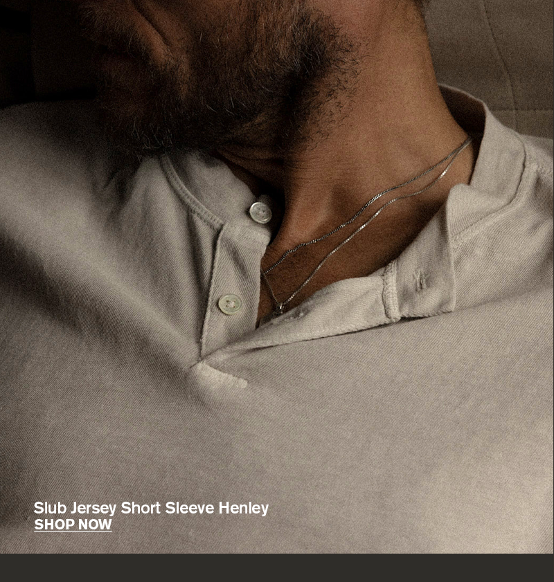 MEN'S SHORT SLEEVE HENLEY