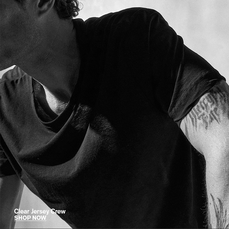 MEN'S CLEAR JERSEY CREW