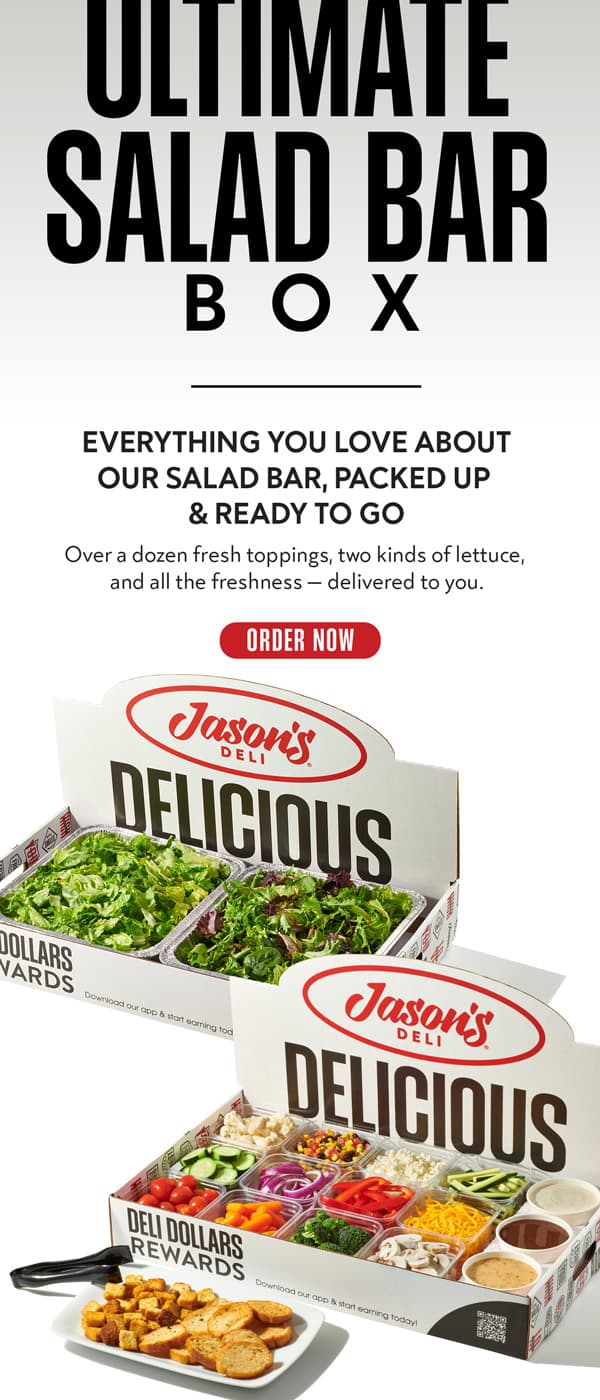 2026 Ultimate Salad bar box