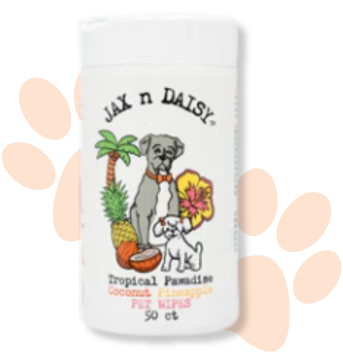 Tropical Pawadise Pet Wipes