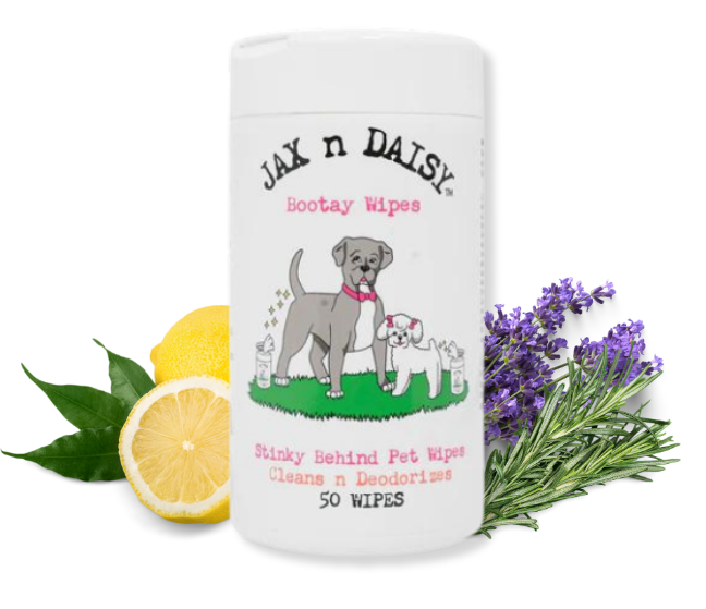 Jax n Daisy's Bootay Wipes ~ Stinky Behind Pet Wipes