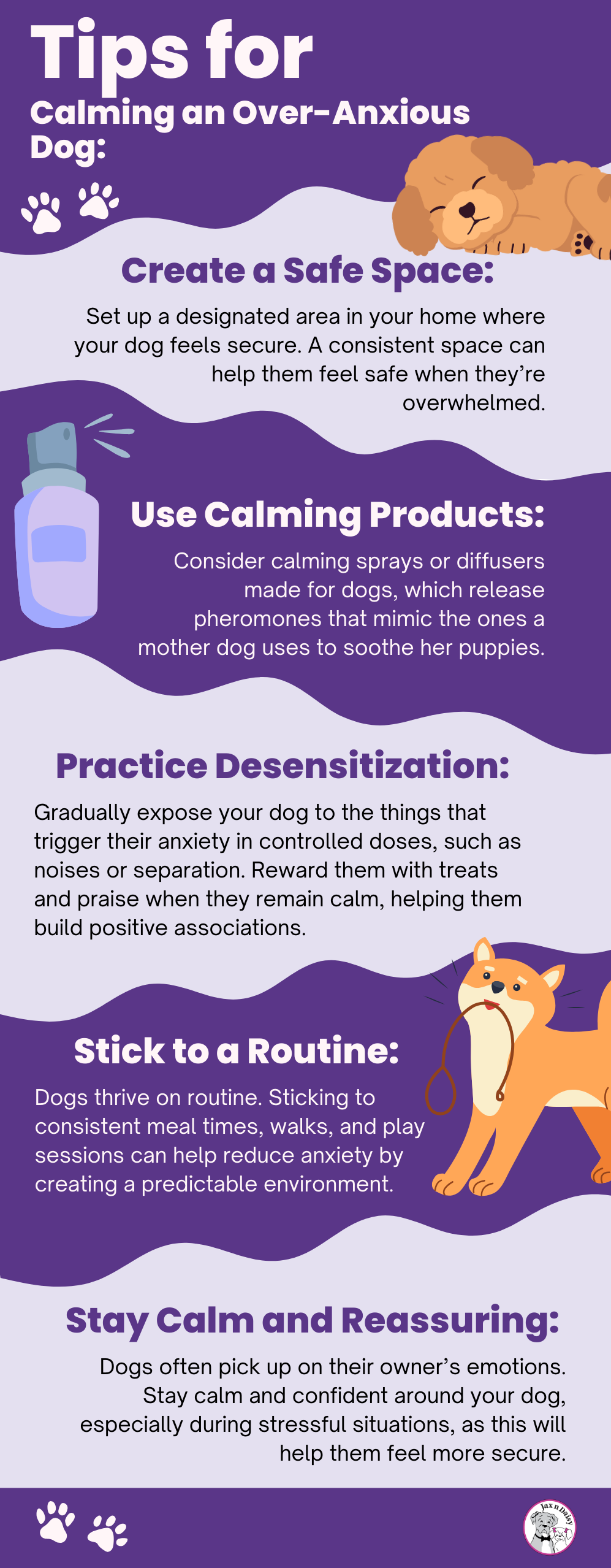 Tips for Calming an Over-Anxious Dog: