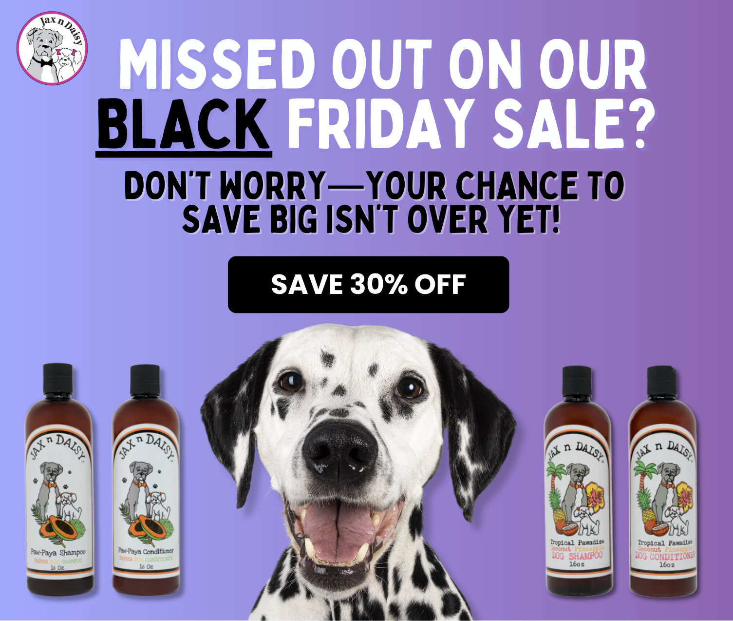 Missed out on our Black Friday sale? 