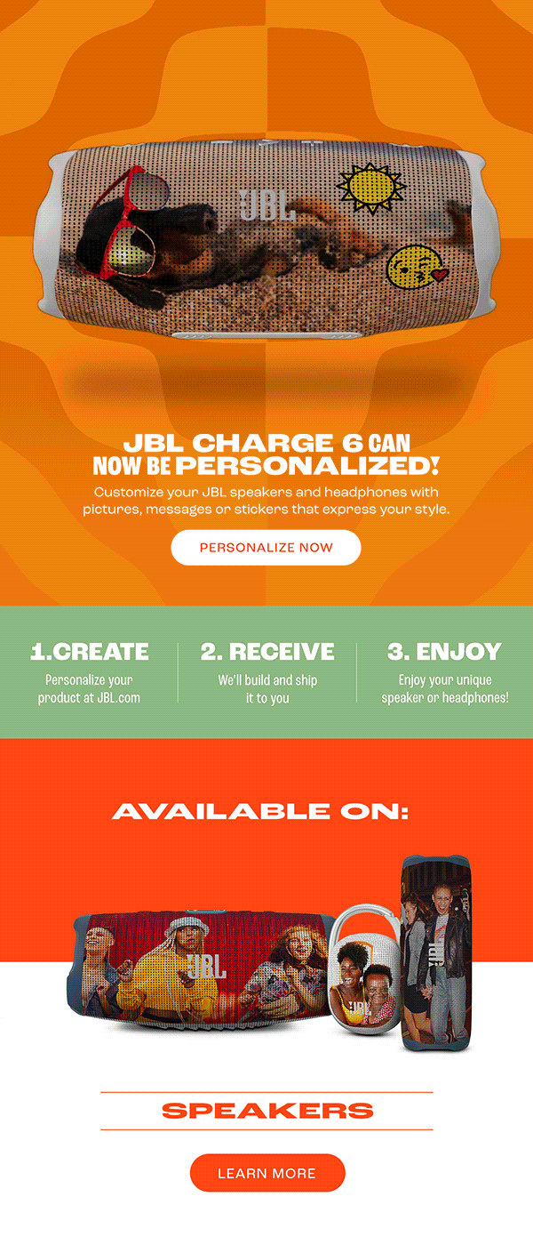 JBL Charge 6 Personalization
