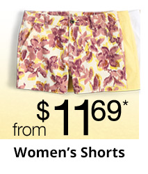 Women's Shorts from $11.69*