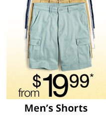 Men's Shorts from $19.99*