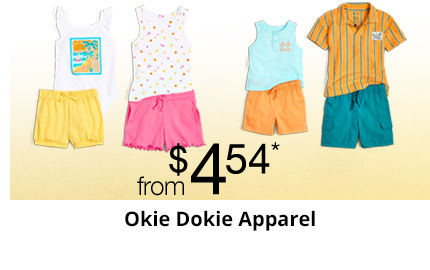 Okie Dokie Apparel from $4.54*