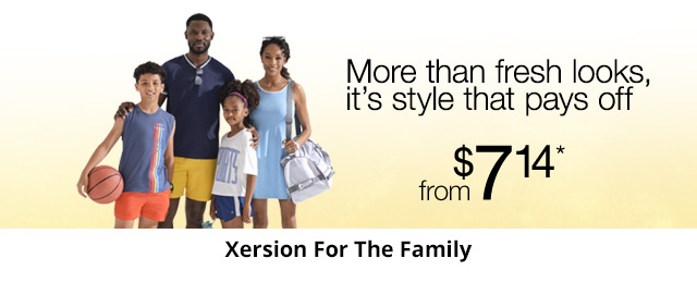 Xersion For The Family from $7.14*