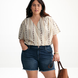 Women's Plus Shorts