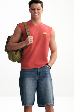 Men's Denim Shorts