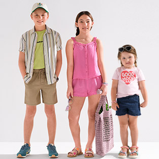 From $6.99 Kids' & Babies' Apparel, select styles. Also in plus, husky & adaptive.