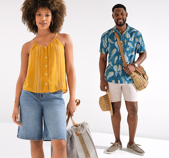 From $17.99 Women's Apparel, select styles. Also in petite, plus & tall sizes.