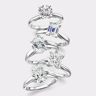 Diamond Solitaire Rings