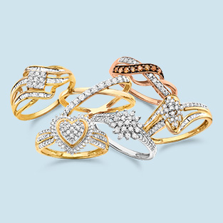1/3 Ct. T.W. Natural Or Lab-Grown Diamond In 10K Gold