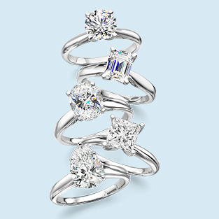 Diamond Solitaire Rings