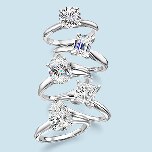 Diamond Solitaire Rings