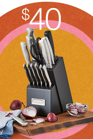 $40 15-piece Cutlery Set.