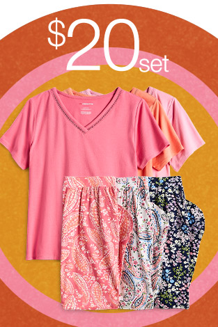 $20 set Liz Claiborne Sleep Sets