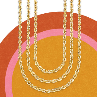 10K Gold Rope Chains