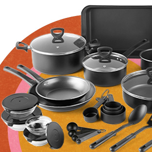 Cooks 30-Pc. Nonstick Cookware Set