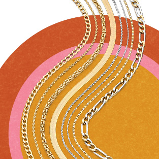 Gold, Sterling Silver & Gold-Over-Silver Chains