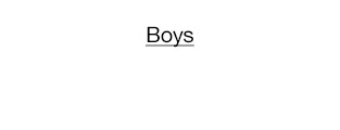 Boys