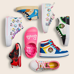 back-to-school deal. $21.99 each Kids' Character Shoes, select styles. Coupon excluded.