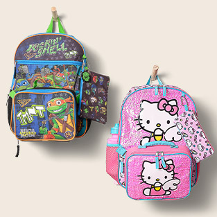back-to-school deal. $16.99 each Kids' Backpacks, select styles. Regular $25 each.