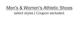 Men's & Women's Athletic Shoes, select styles | Coupon excluded.