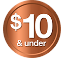 $10 & under