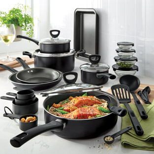 Cooks 30-Pc. Nonstick Cookware Set