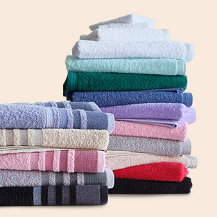 Home Expressions Solid Or Striped Bath Towels
