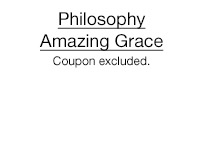 Philosophy Amazing Grace. Coupon excluded.