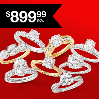 1-1/2 To 2 Ct. T.W Lab-Grown Diamond In 10K Gold