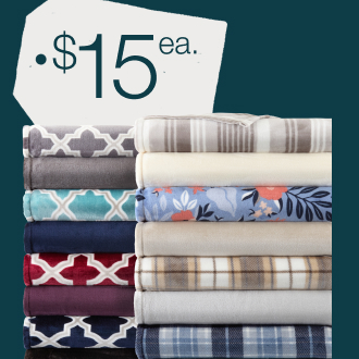 Home Expressions Velvet Plush Twin/Twin XL Blanket