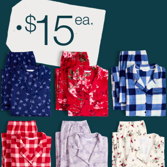Adonna Minky Pajama Sets