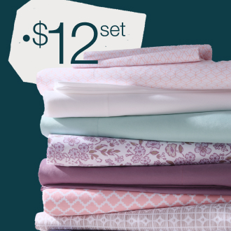 Home Expressions Microfiber Sheet Set