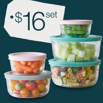 Pyrex 10-Pc. Food Storage Set
