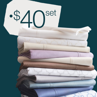 Any Size Liz Claiborne 575TC Performance Sheet Set