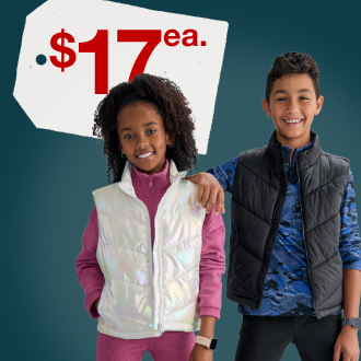 Kids' Puffer Vests