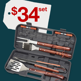 Cuisinart® 13-Pc. Grilling Set