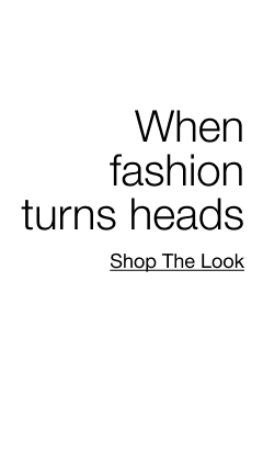 When fashion turns heads. Shop The Look