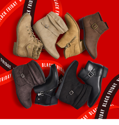 Short boots that have major value | black friday special | From $19.99 each Boots For The Family, select styles