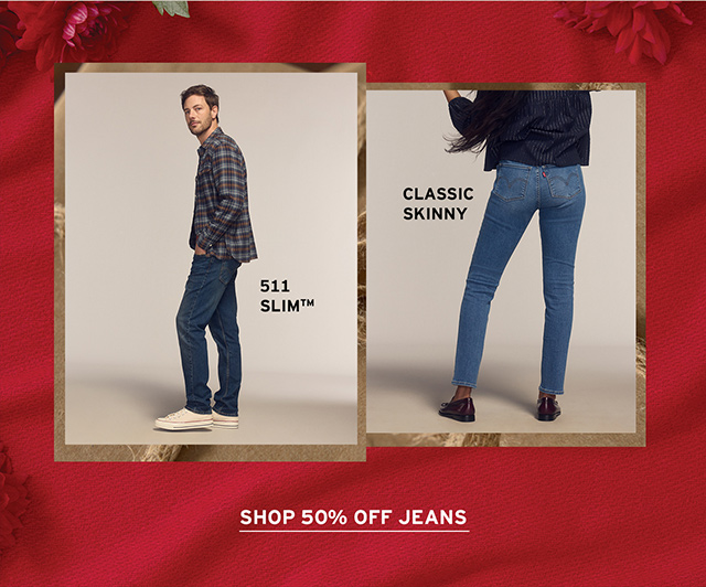 Shop 50% Off Jeans