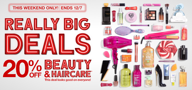 20% Off Beauty & Haircare