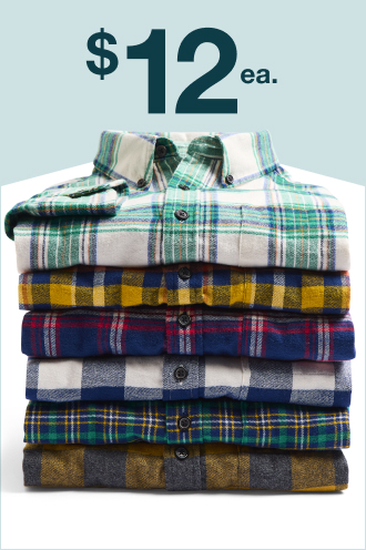 Men's Flannel Shirts