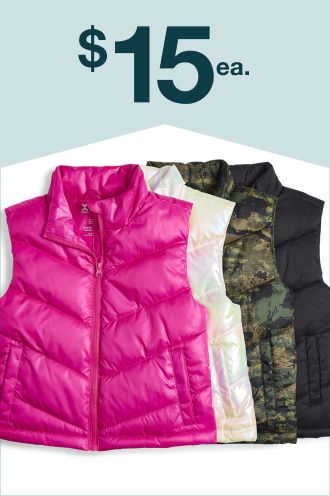 Kids' Puffer Vest